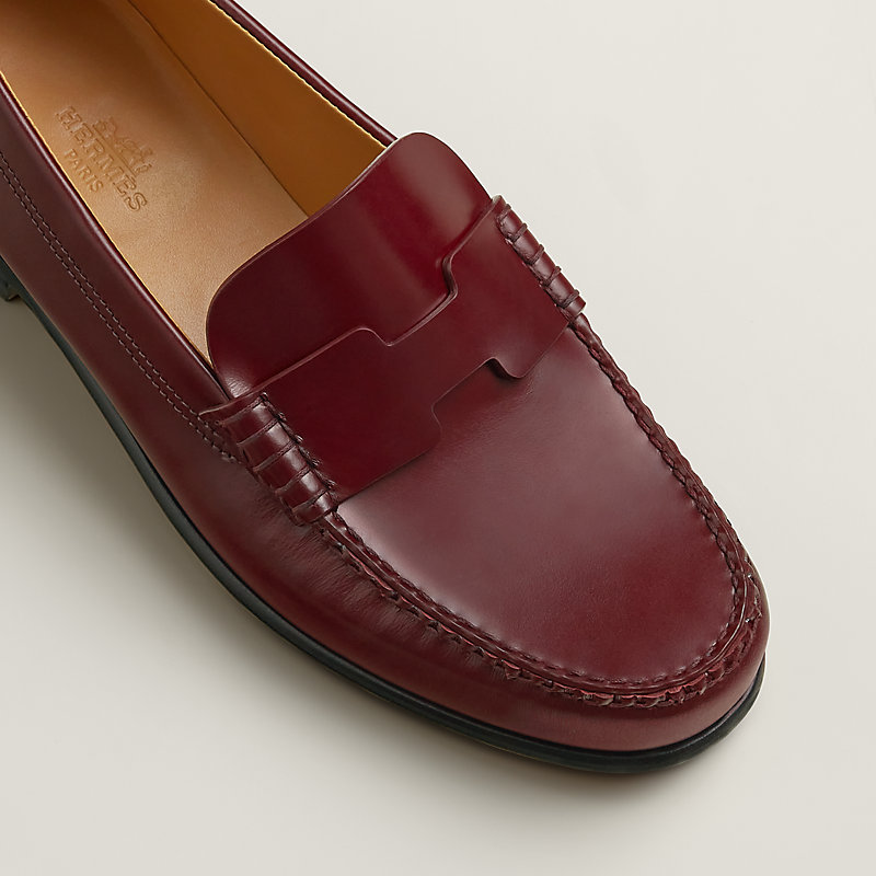 Kennedy loafer - Red | Hermès Greece